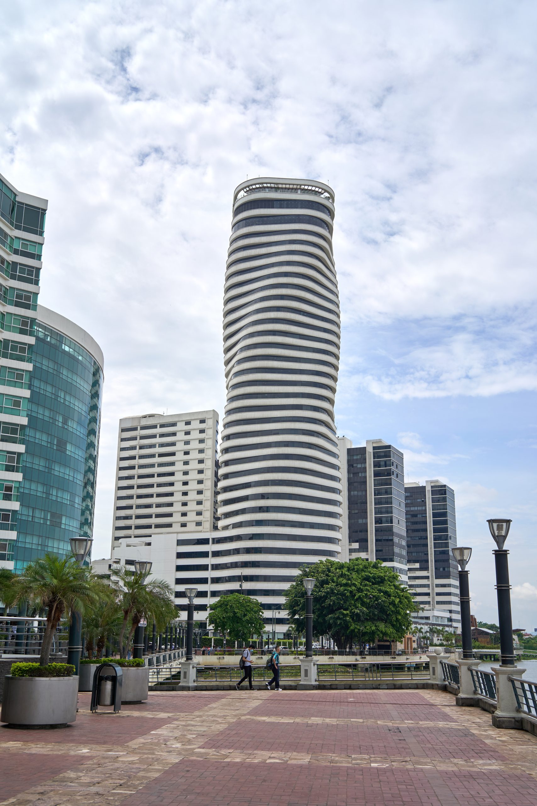 Guayaquil,,Ecuador,-,February,22,,2021,Modern,Buildings,In,Puerto